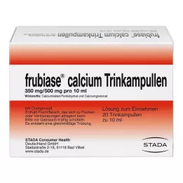 FRUBIASE CALCIUM Ampule na pití T, 20 ks