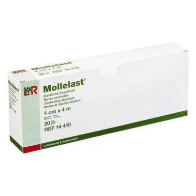 MOLLELAST Obvazy 4 cmx4 m jednotlivě balené, 20 ks