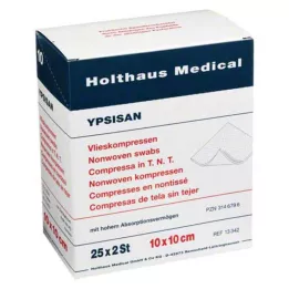 KOMPRESSEN YPSISAN 10x10 cm sterilní, 25X2 ks