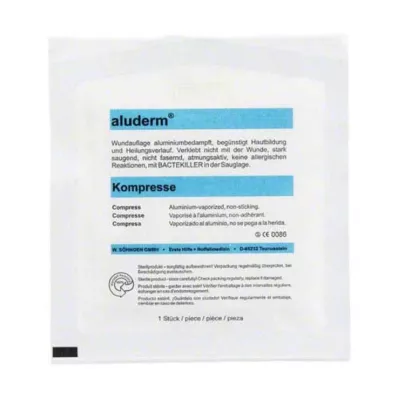 ALUDERM Kompresy 20x20 cm, 1 ks