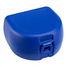 PROTHESEN ZAHNSPANGENBOX univerzální tmavě modrá, 1 ks