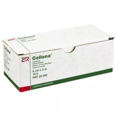 CELLONA Sádrové obvazy 6 cmx2 m, 2x5 ks