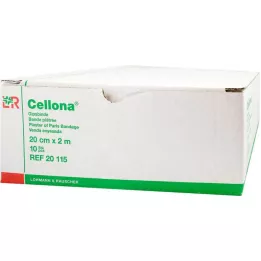 CELLONA Sádrové obvazy 20 cmx2 m, 2x5 ks