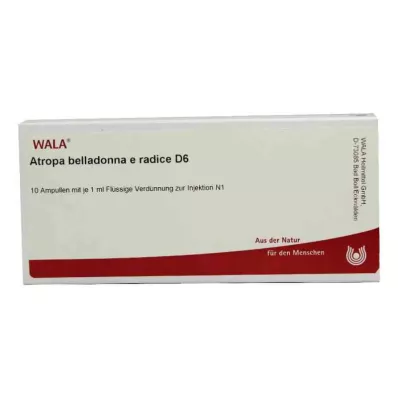 Atropa Belladonna e Radix D6 ampule (10x1 ml) Atropa Belladonna e Radix D6 ampule (10x1 ml)