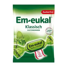 EM-EUKAL Klasické bonbony bez cukru, 75 g