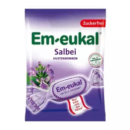 EM-EUKAL Cukrovinky šalvěj bez cukru, 75 g