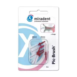 Miradent mezizubní kartáček Pic-Brush x-large boron, 6 ks