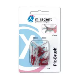 Miradent mezizubní kartáček Pic-Brush x-large boron, 12 ks