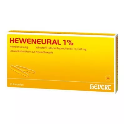 HEWENEURAL 1% ampule, 10X2 ml