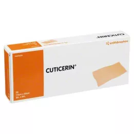 CUTICERIN Gáza 7,5x20 cm s masťovým povlakem, 50 ks