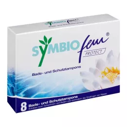 SYMBIOFEM Ochranná koupel a ochranný tampon, 8 ks