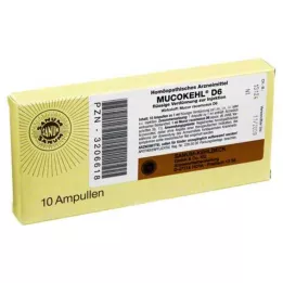 MUCOKEHL Ampule D 6, 10X1 ml