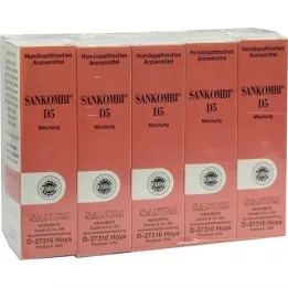 SANKOMBI D 5 kapek, 10X10 ml