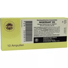 NIGERSAN D 6 ampulí, 10X1 ml