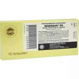 NIGERSAN D 5 ampulí, 10X1 ml