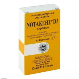 NOTAKEHL D 3 čípky, 10 ks