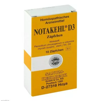 NOTAKEHL D 3 čípky, 10 ks