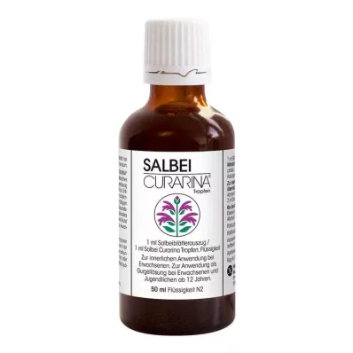 SALBEI CURARINA Kapky, 50 ml