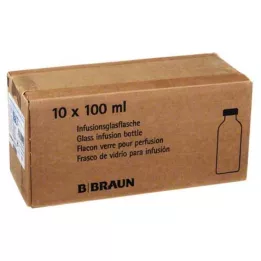 KOCHSALZLÖSUNG 0,9% skleněná lahvička, 10X100 ml