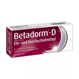 BETADORM D tablety, 20 ks