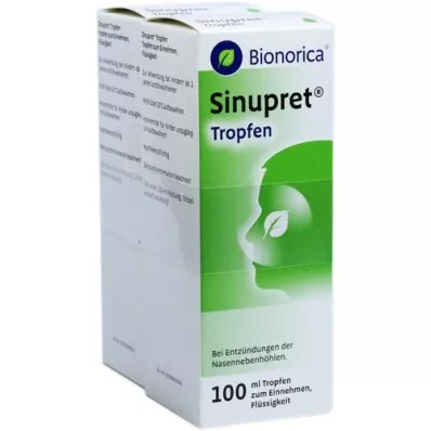 SINUPRET Kapky, 2X100 ml