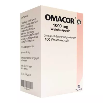 OMACOR 1000 mg měkké kapsle, 100 ks