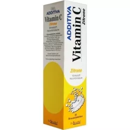 ADDITIVA Vitamin C 1 g šumivé tablety, 20 ks
