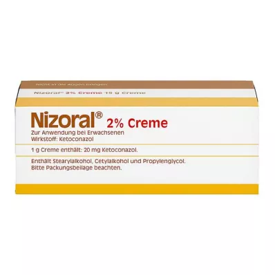NIZORAL 2% smetana 15g, 15 ml