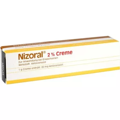 NIZORAL 2% smetana, 30 g