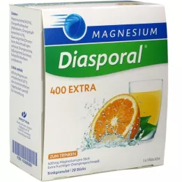 MAGNESIUM DIASPORAL 400 Extra granulí na pití, 20 ks