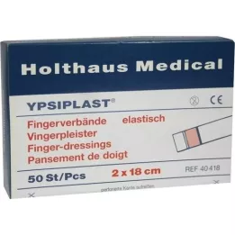 FINGERVERBAND Ypsiplast 2x18 cm elastická kůže, 50 ks