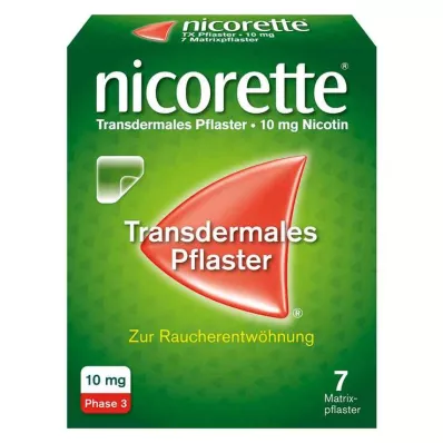 NICORETTE TX Náplast 10 mg, 7 ks