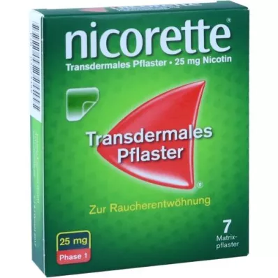 NICORETTE TX Náplast 25 mg, 7 ks