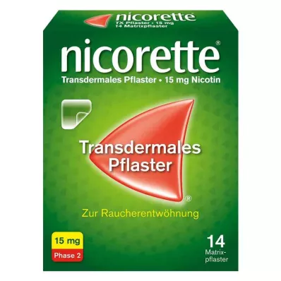 NICORETTE TX Náplast 15 mg, 14 ks