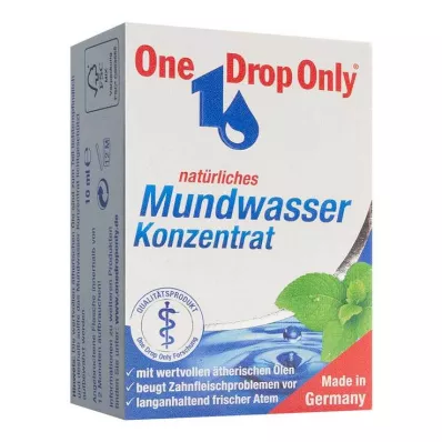 ONE DROP Pouze přírodní koncentrát ústní vody, 10 ml