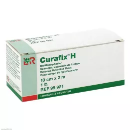 CURAFIX H Fixační náplast 10 cmx2 m, 1 ks