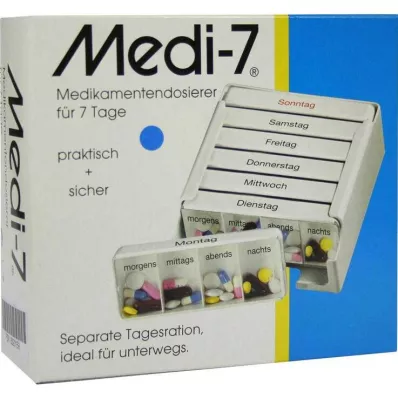 Medi 7 modrá, 1 ks