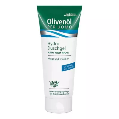 OLIVENÖL PER Uomo Hydro Shower pro pokožku &amp; Vlasy, 200 ml