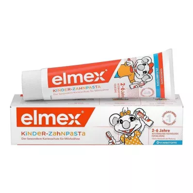 ELMEX Dětská skládací zubní pasta, 50 ml