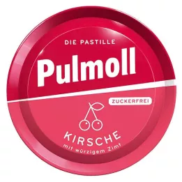PULMOLL Třešňové bonbony bez cukru, 50 g