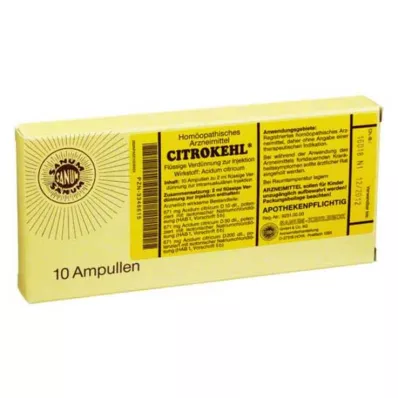 CITROKEHL Ampule, 10X2 ml
