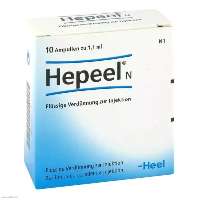 HEPEEL N Ampule, 10 ks