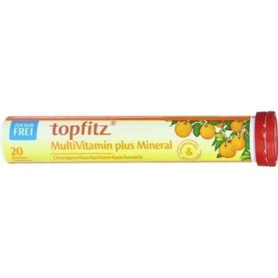 TOPFITZ Multivitamin+minerální šumivé tablety, 20 ks