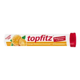 TOPFITZ Multivitamin+minerální šumivé tablety, 20 ks