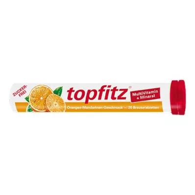 TOPFITZ Multivitamin+minerální šumivé tablety, 20 ks