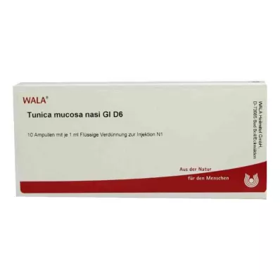 Tunica sliznice nasi Gl D6 ampule (10x1 ml)