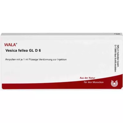 Ampule Vesica Fellea Gl D6 (10x1 ml)