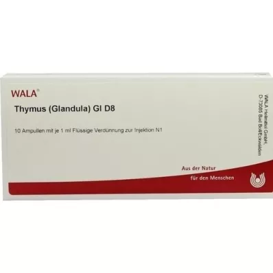 THYMUS GLANDULA GL D 8 ampulí, 10X1 ml