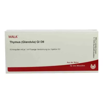 THYMUS GLANDULA GL D 8 ampulí, 10X1 ml