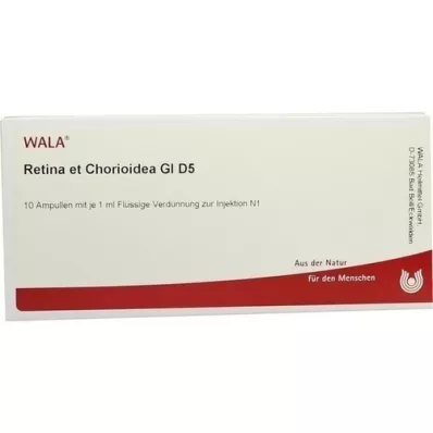 RETINA ET Chorioidea GL D 5 ampulí, 10X1 ml